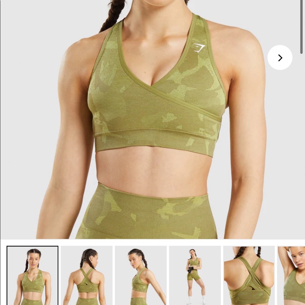 Gym shark sports bra
